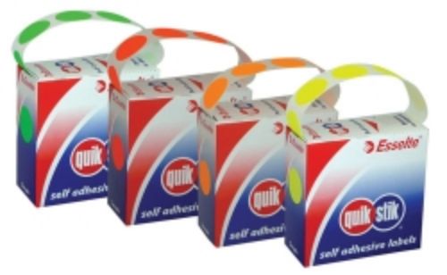 Picture of LABEL QUIK STIK DISP 24MM FLUORO GREEN D